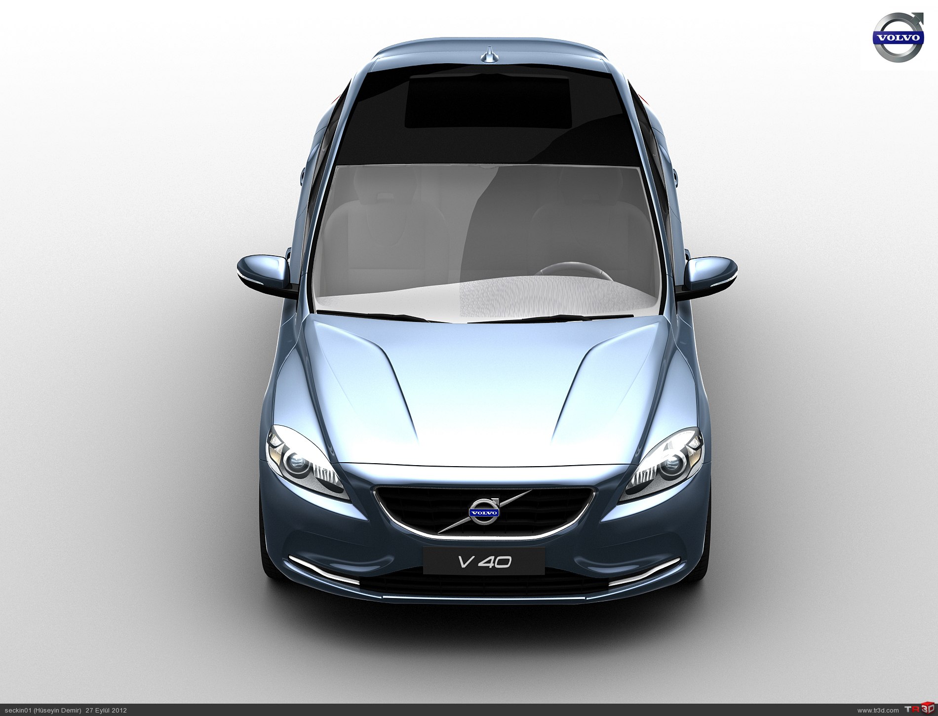 2013 Volvo V40 : 3D Çizimler